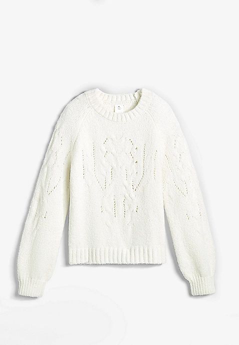 Girls Cable Knit Sweater | Maurices