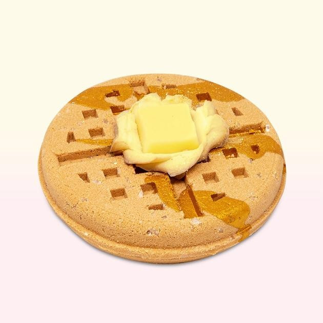 Maple Sugar Waffle Bath Bomb | Nectar Bath Treats