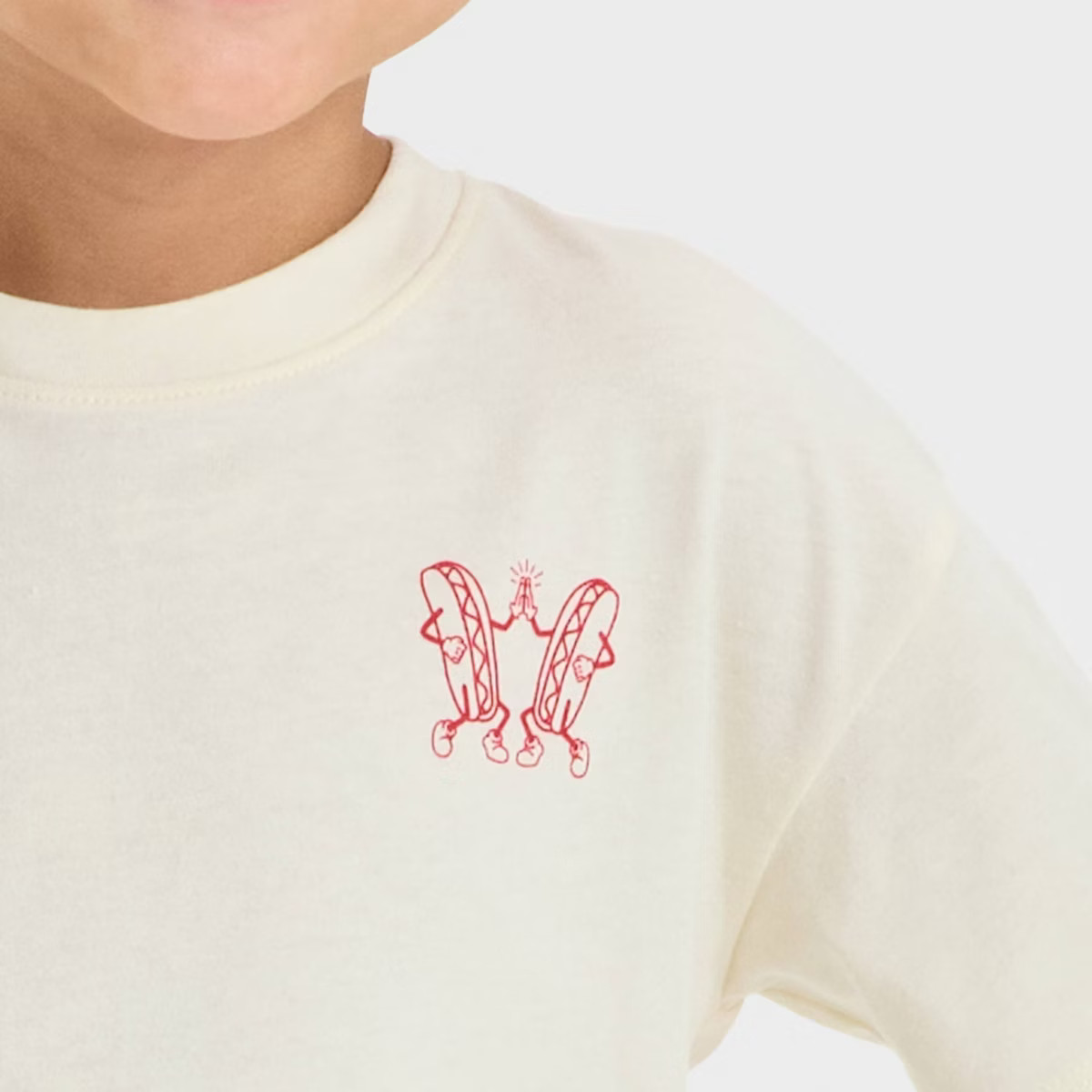 Toddler Boys' Suns Out Buns Out T-Shirt - Cat & Jack™ Cream 3T | Target