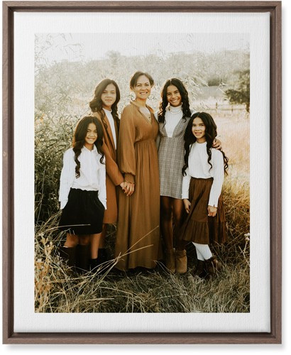 Simple Gallery of One Border Portrait Canvas Print by Shutterfly | Shutterfly