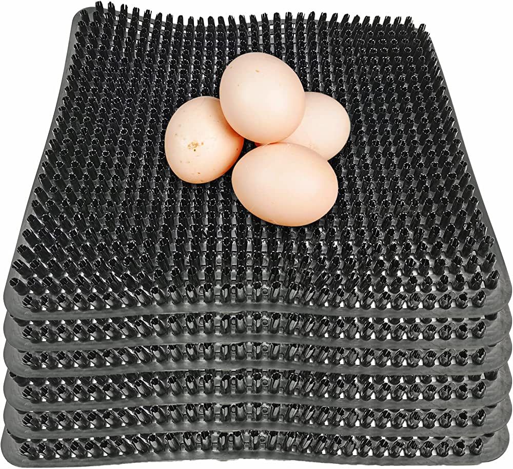 Hamiledyi Chicken Nesting Box Pads, 6PCS Hen Nest Mats Washable, Chicken Nesting Box Plastic Line... | Amazon (US)