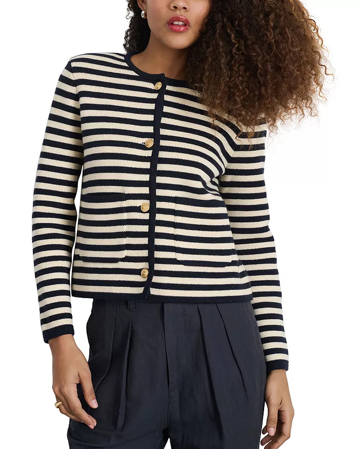 Paris Striped Sweater Jacket | Bloomingdale's (US)