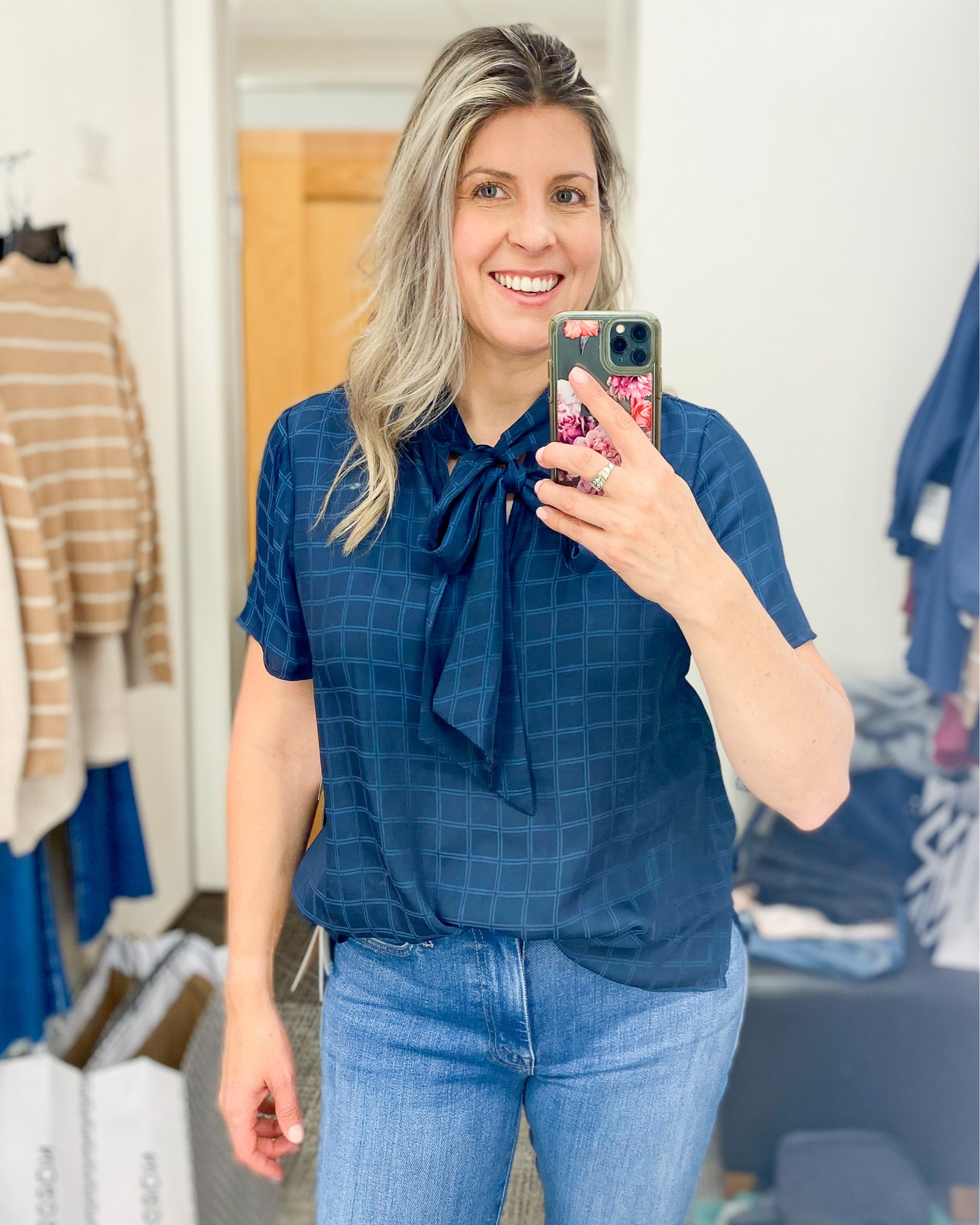 Vince Camuto top, workwear, flutter sleeve top

#LTKxNSale