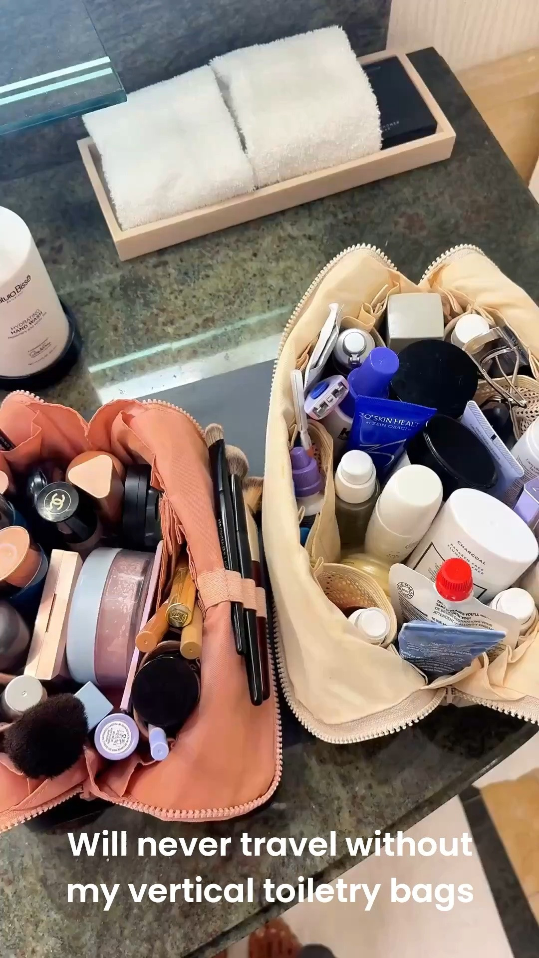 These vertical toiletry bags are worth the splurge! Everything has a place! These make a great gift too. Travel necessities. My travel must-haves.

#LTKTravel #LTKBeauty #LTKmorningroutine