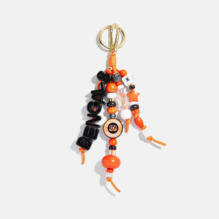 NFL Beaded Bag Charm - Cincinnati Bengals | BaubleBar