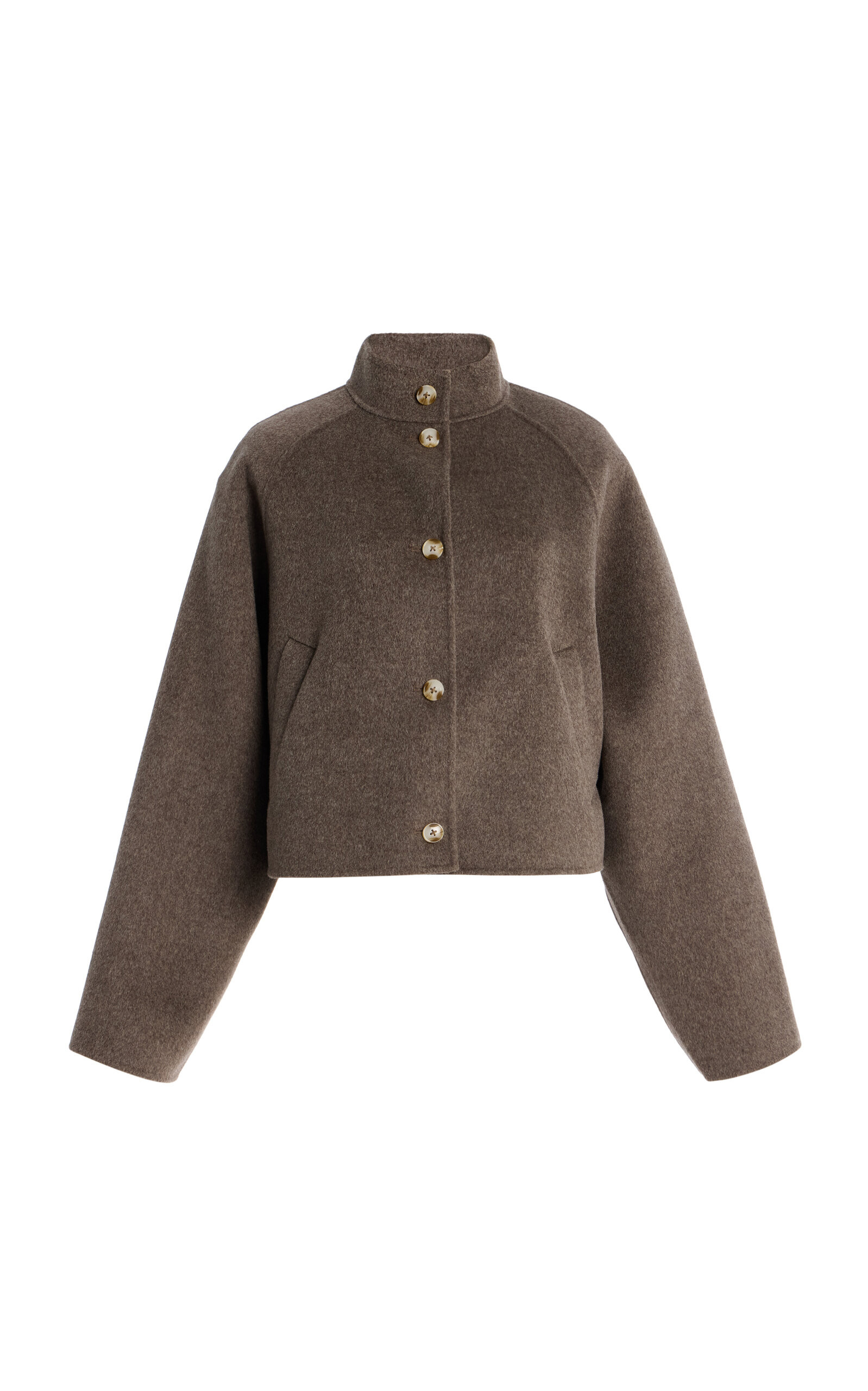 Nyma Cropped Wool-Cashmere Jacket | Moda Operandi (Global)