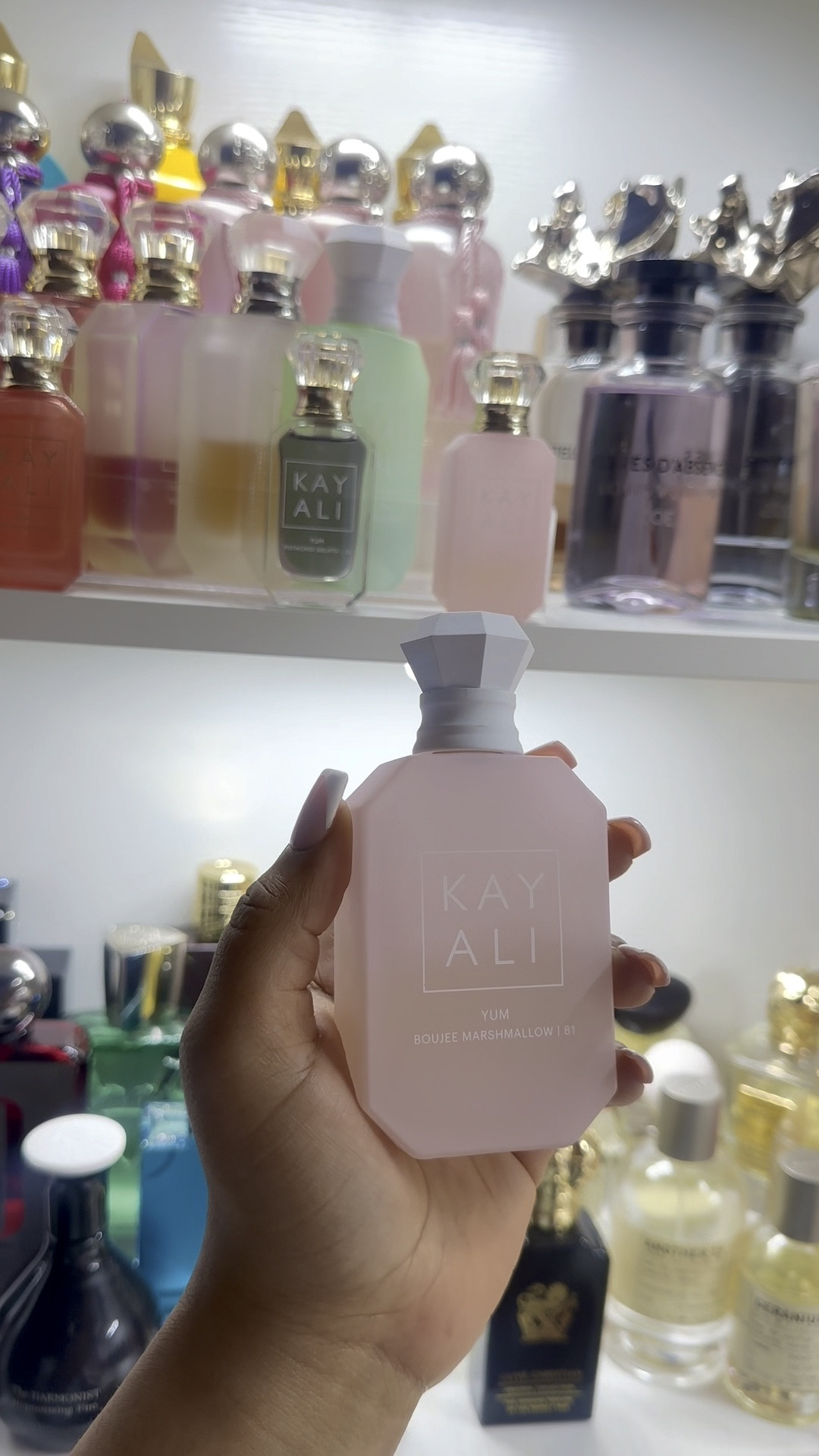 I am SO OBSESSED WITH YUM BOUJEE MARSHMALLOW😍 literally just ordered a back up bottle from Sephora because I am running through this so fast! OMG! Raspberry, pink marshmallow, freesia, sugar, whipped cream, coconut, vanilla, strawberry… Pure deliciousness🍓🥥

#Perfume #YumBoujeeMarshmallow #Kayali #MustHave 

#LTKGiftGuide #LTKBeauty #LTKFindsUnder100