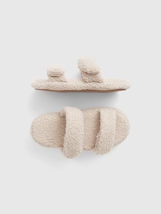 Kids Sherpa Sandal Slippers | Gap (US)