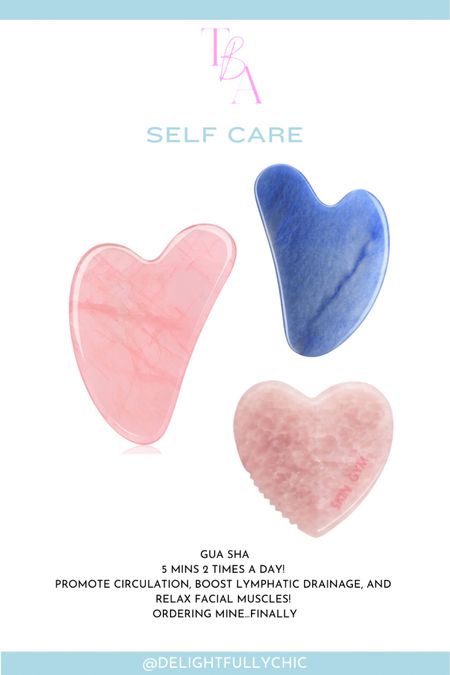 Gua Sha 
Skin care 
Facial treatments 
Self care 

#LTKbeauty #LTKfitness #LTKstyletip