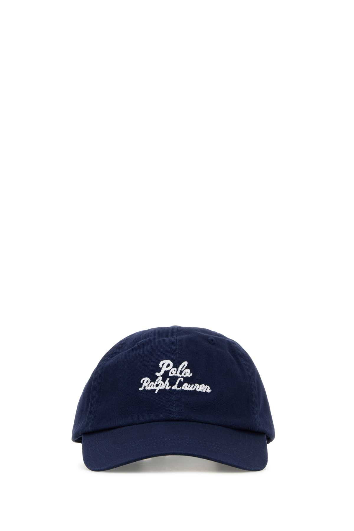 Polo Ralph Lauren Navy Blue Cotton Baseball Cap | Italist.com US