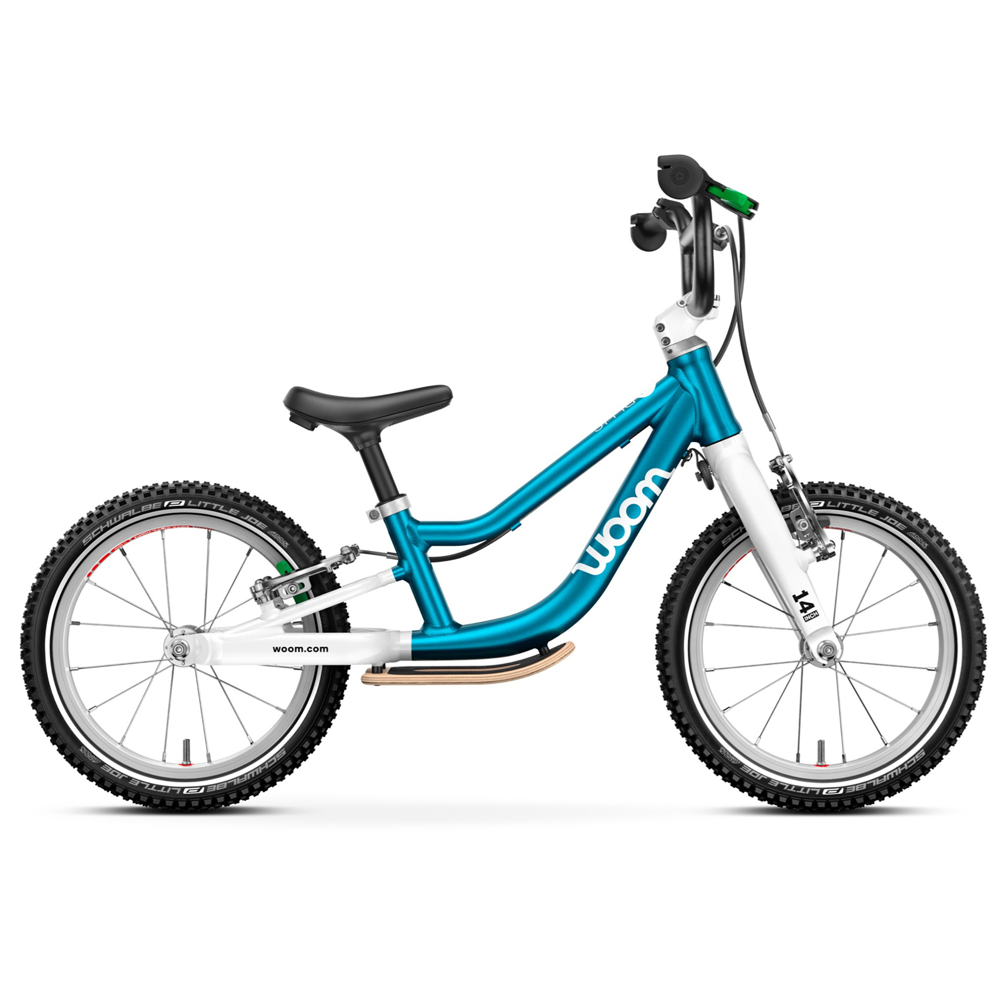 woom GO 1 Plus Kids' Balance Bike Blue 14 In | REI