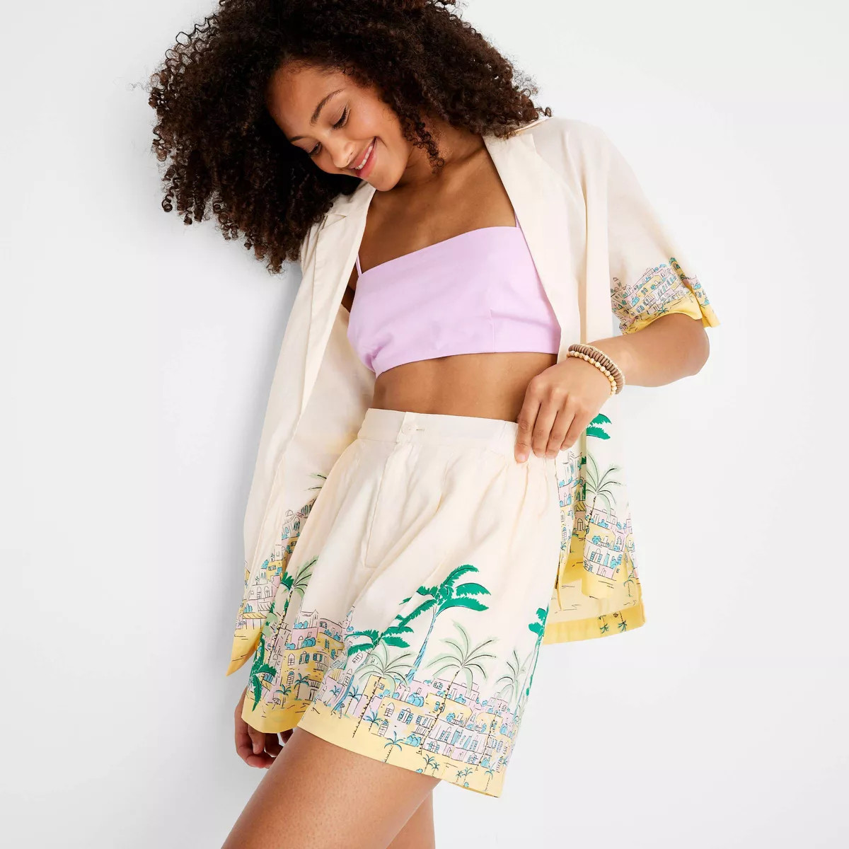Women's High-Rise Pull-On Shorts - Future Collective™ with Jenee Naylor | Target