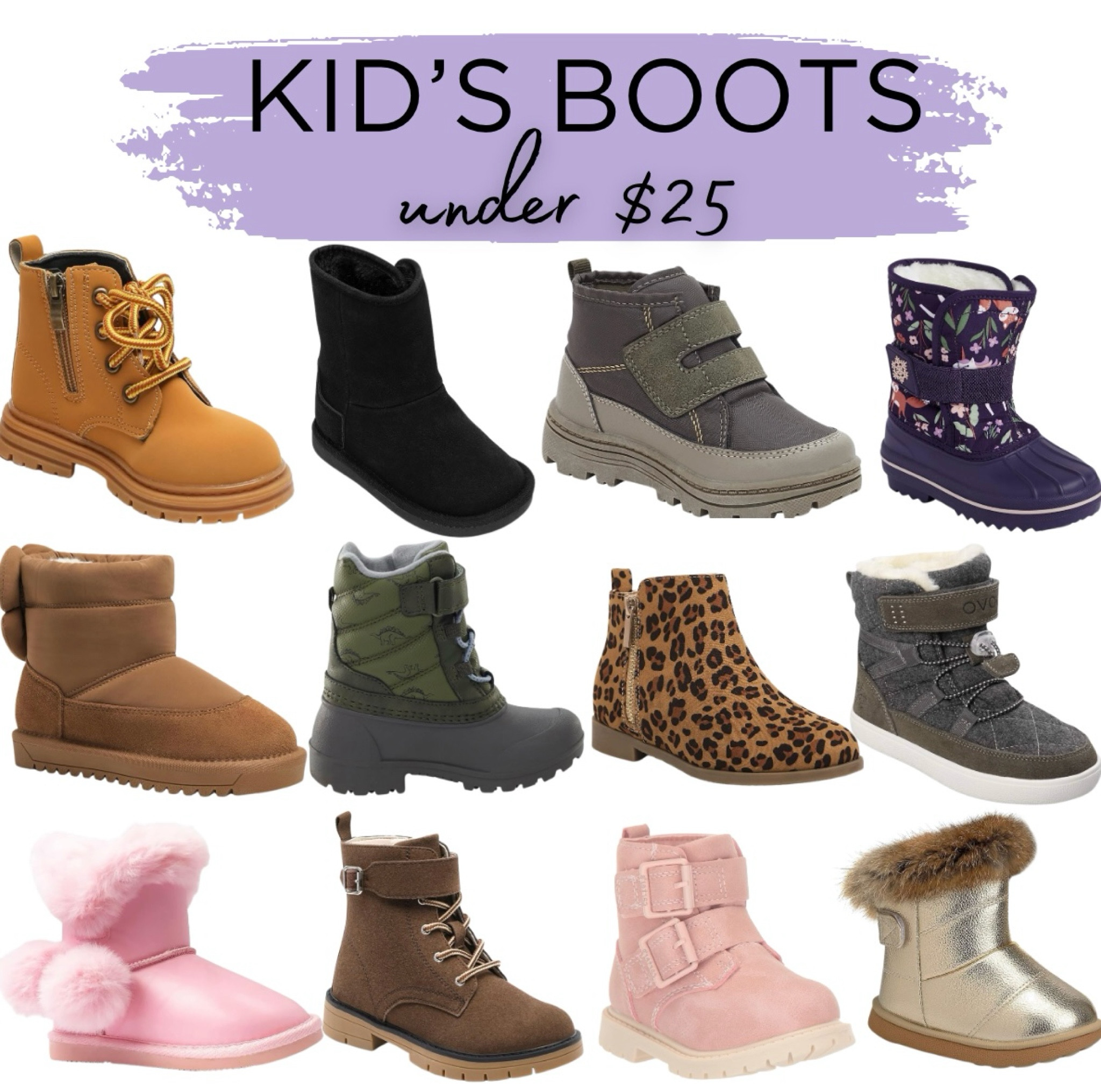 Ankle Boots Ackermans Kids Boots Dadawen Toddler Girl Boots
