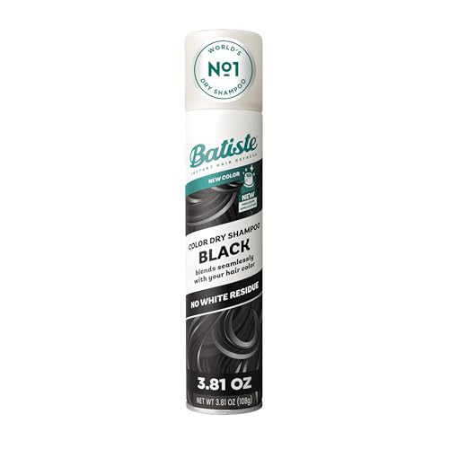 Batiste Dry Shampoo for Black Hair, Tinted Dry Shampoo, 3.81 Oz | Colored to Blend Seamlessly, Award Winning No. 1 Brand, Instantly Refresh Hair, Absorbs Oil Between Washes | Amazon (US)