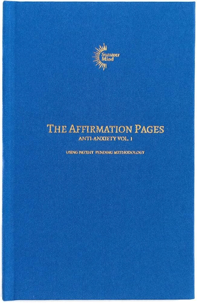 Amazon.com : Summer Mind | The Affirmation Pages: Anti-Anxiety Vol. 1. Journal | Guided Writing o... | Amazon (US)
