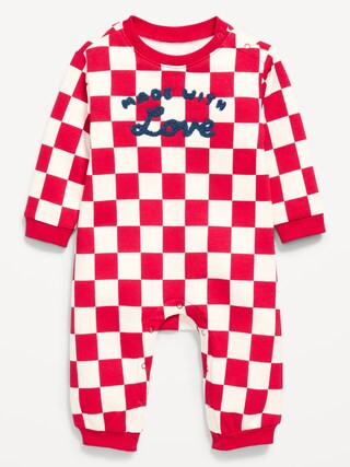 Printed Fleece One-Piece for Baby | Old Navy (US)