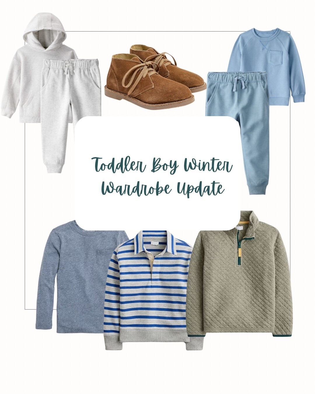 Cold weather options for toddler boys. Loooove these adorable boots and sweatsuits!! Everything from J.Crew Factory and Carters. #LTKFamily

#LTKBaby #LTKKids