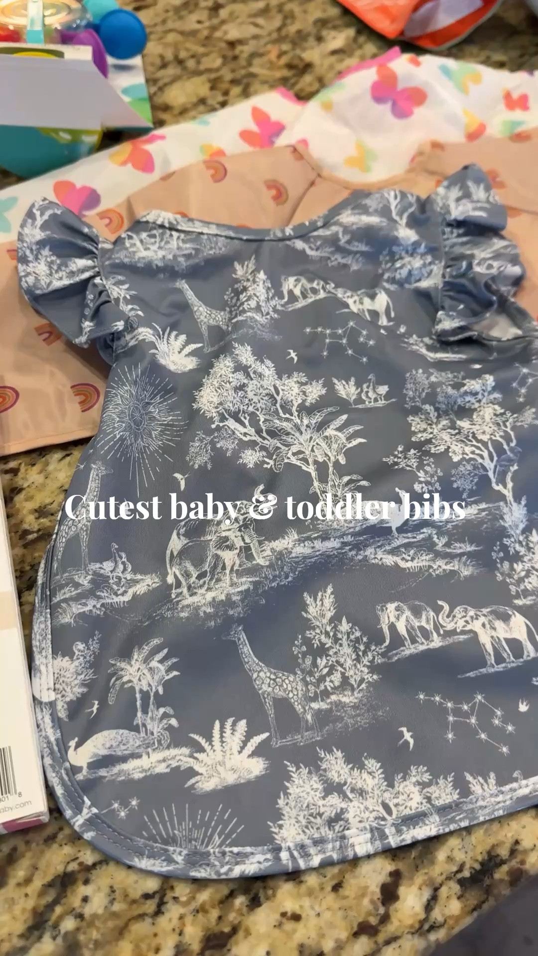 Adorable baby and toddler bibs that help catch food and keep your baby clean.

#LTKBaby