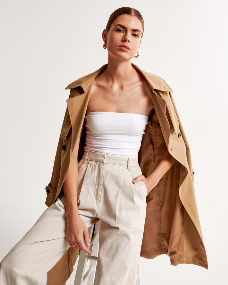 Women's Cotton Seamless Fabric Tube Top | Women's Tops | Abercrombie.com | Abercrombie & Fitch (US)