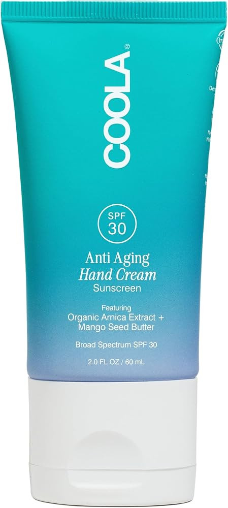 COOLA Anti-Aging Hand Cream SPF 30 Sunscreen Lotion, 2 fl oz | Amazon (US)