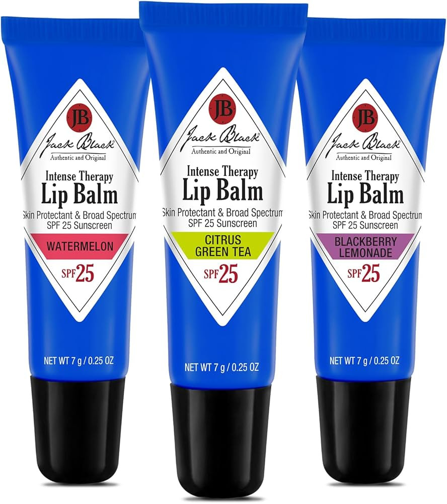 Jack Black Limited Edition Lip Balm Set, SPF 25 | Amazon (US)