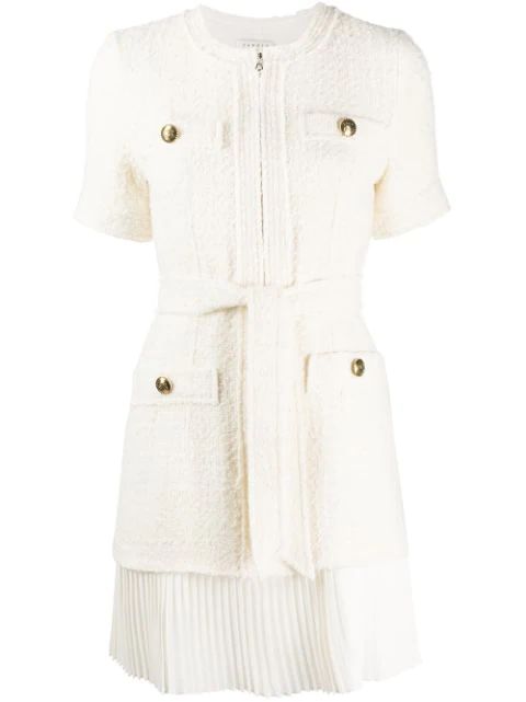 tweed coat mini dress | Farfetch (US)