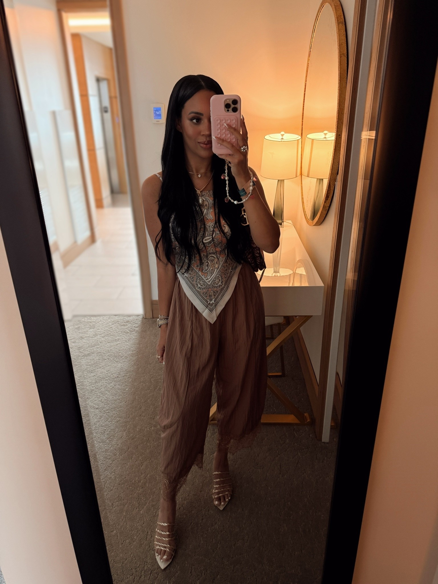 Vacation outfit. Designer look for less from Amazon. Wearing a small in everything. Heels are old but I’m linking a similar pair from the same brand-they’re my favorite.

#LTKTravel #LTKSwim