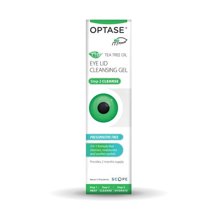 OPTASE TTO Eyelid Cleansing Gel - A Gentle Cleanser for Daily Eyelid and Eyelash Hygiene | Walmart (US)