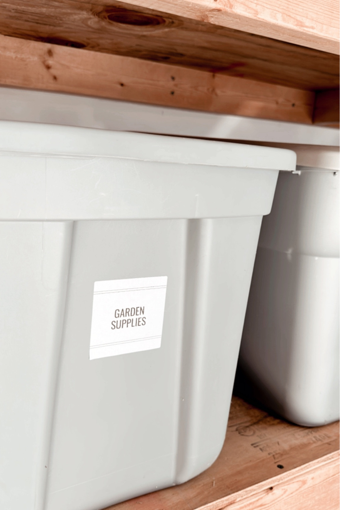Keep your garage neat & organized with labels and my go-to storage bins. 

#LTKHome