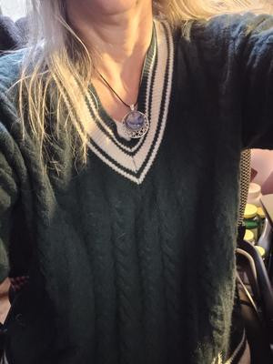 Collegiate Cable-Knit V-Neck Sweater | Victoria's Secret (US / CA )