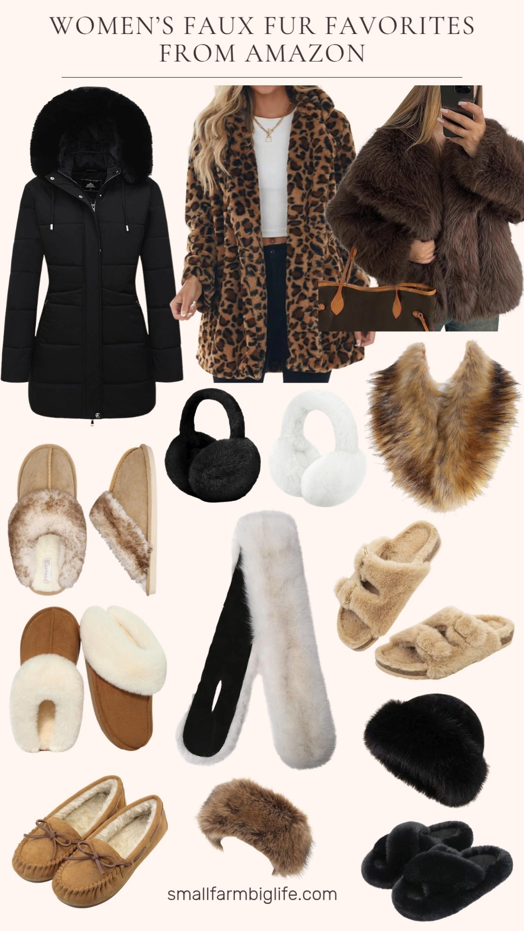 Women's Faux Fur Favorites From Amazon ❄️✨ Stay cozy and chic this season with plush fur jackets, coats, scarves, and wraps. Don’t forget the soft slippers, stylish earmuffs, and cute headbands to complete your winter look! 

 #LTKOver40 #LTKFindsUnder50 #LTKStyleTip