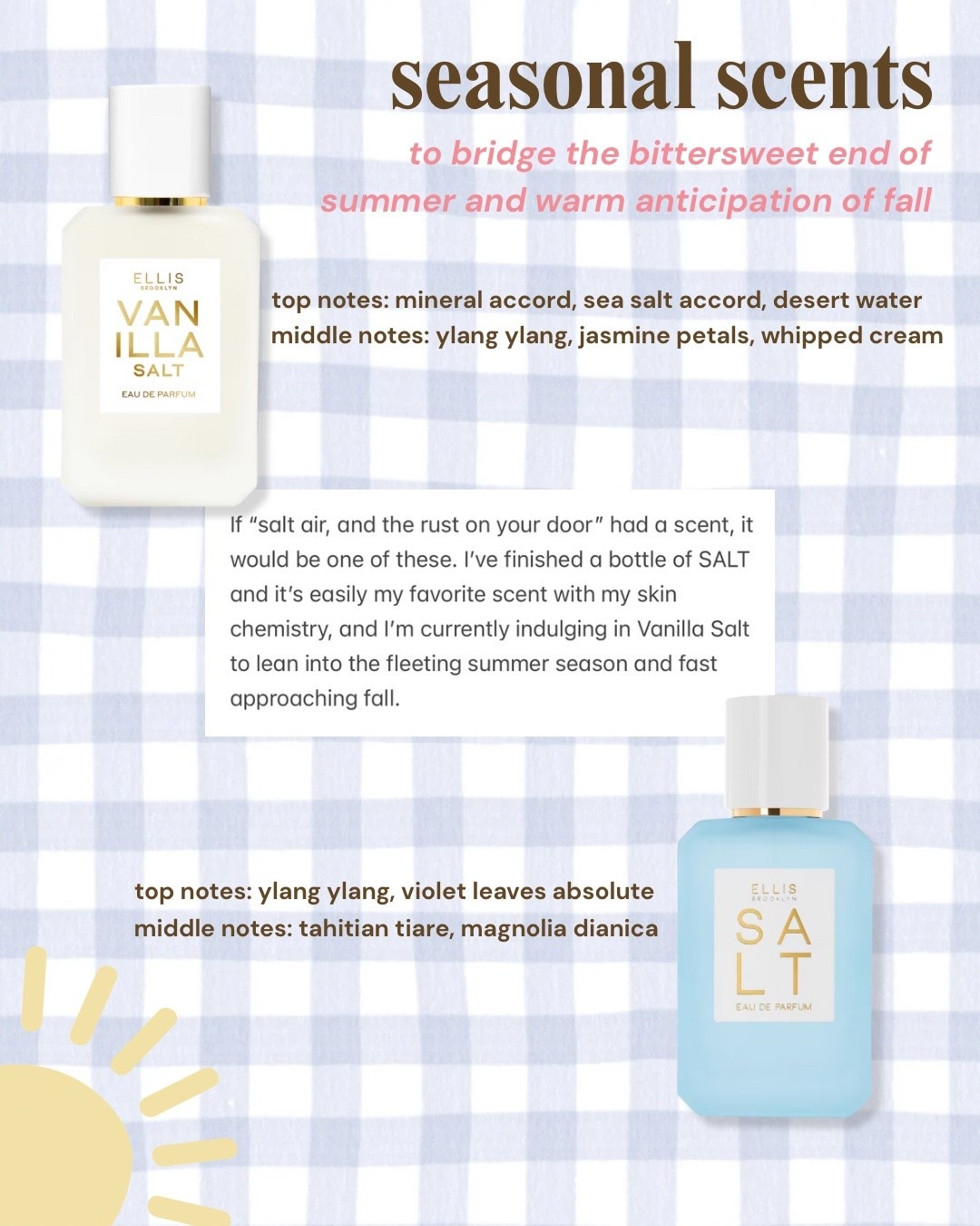 my favorite perfumes for late summer/early fall at the moment, as seen on my IG! 

#LTKFindsUnder100 #LTKBeauty #LTKSeasonal