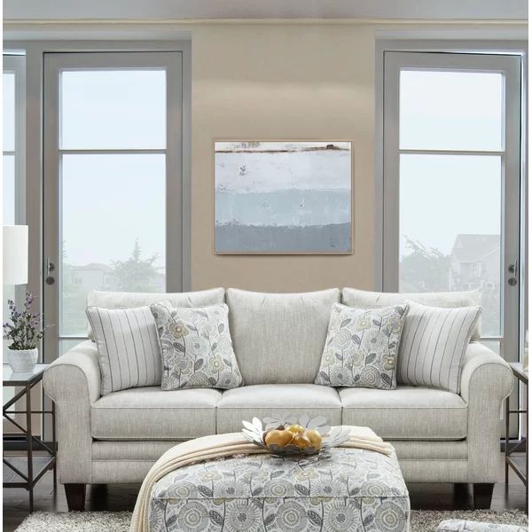 Southard 88" Rolled Arm Sofa with Reversible Cushions | Wayfair North America