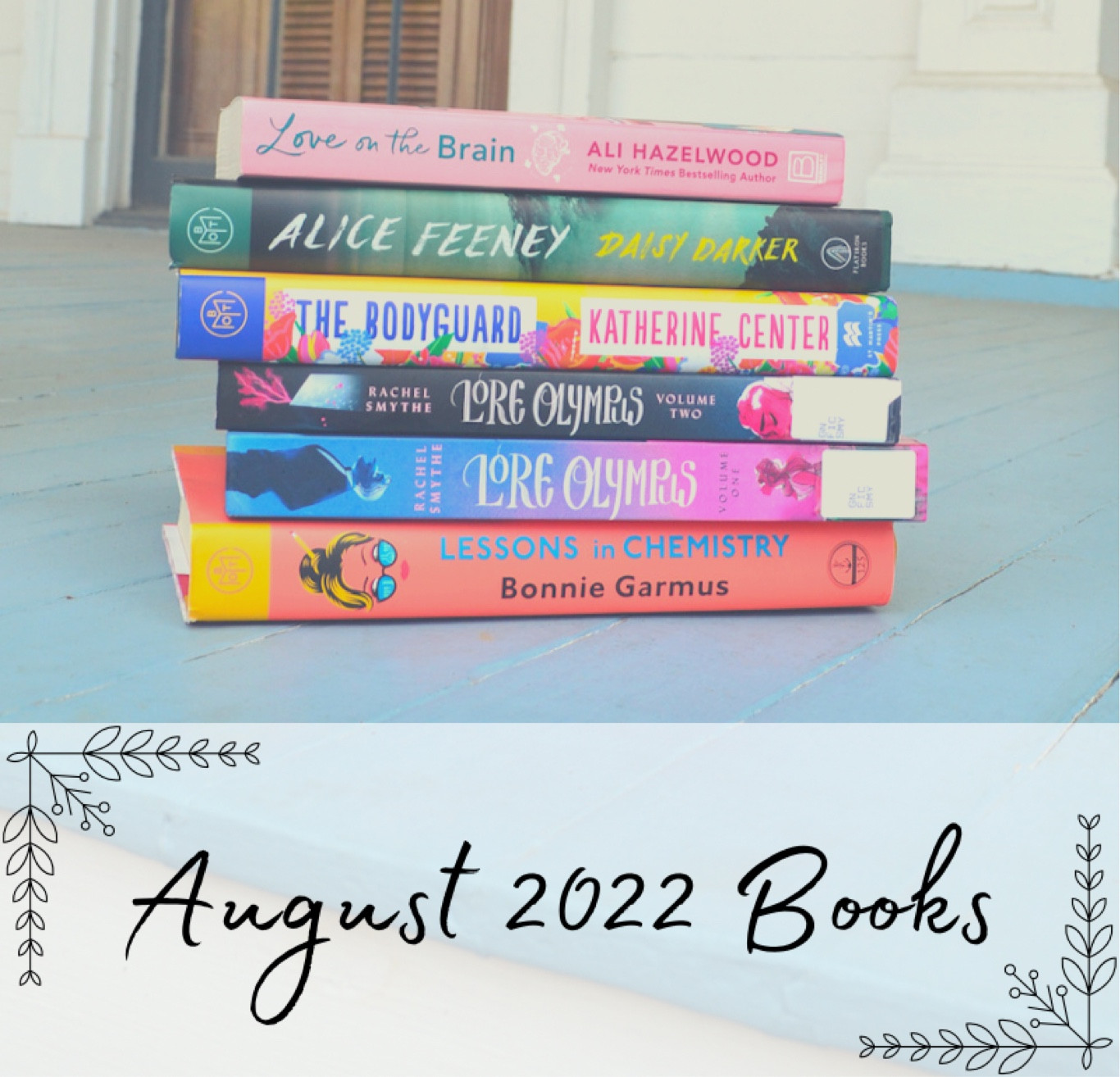 August 2022 books read - book club, book recommendations, book of the month, kindle unlimited - the girl in his shadow, lessons in chemistry, cheer up, teach me a lesson, loveless, evidence of the affair, daisy darker, lore Olympus volume 1 & 2, the bodyguard, reminders of him 

Contemporary romance, YA graphic novel, historical fiction, psychological thriller, Colleen Hoover, Taylor Jenkins Reid, contemporary fiction 

#LTKU #LTKhome #LTKunder50