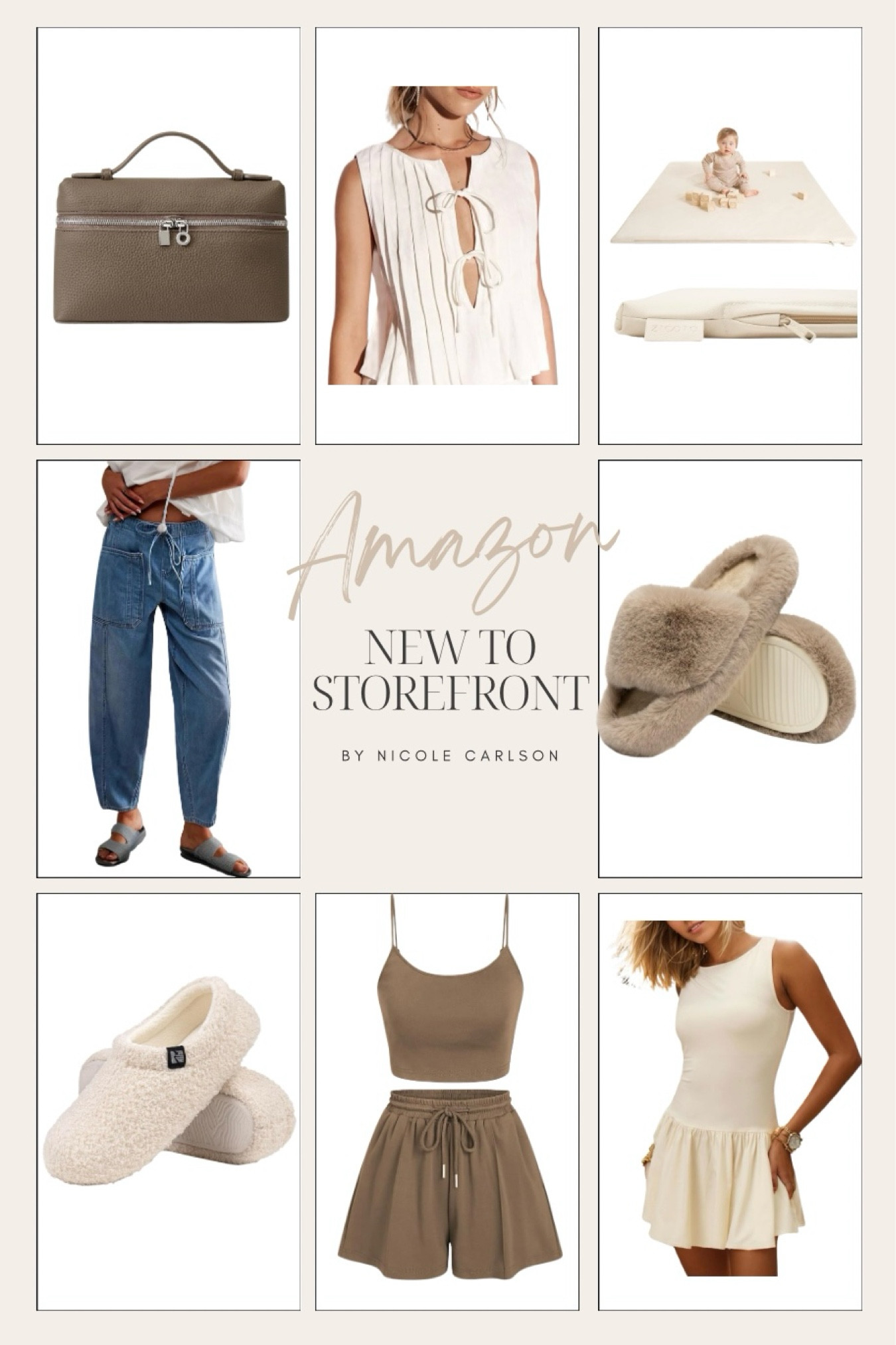 Amazon round up for the week. Purse, barrel pants, slippers, trendy top

#LTKStyleTip #LTKxPrimeDay