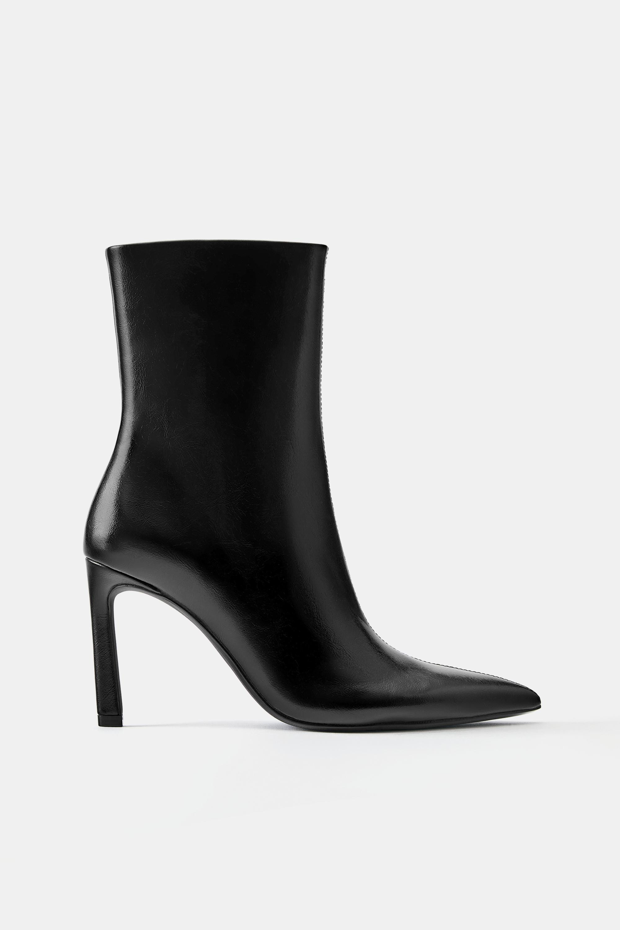 High-heel ankle boots | Pull&Bear United Kingdom | PULL and BEAR UK