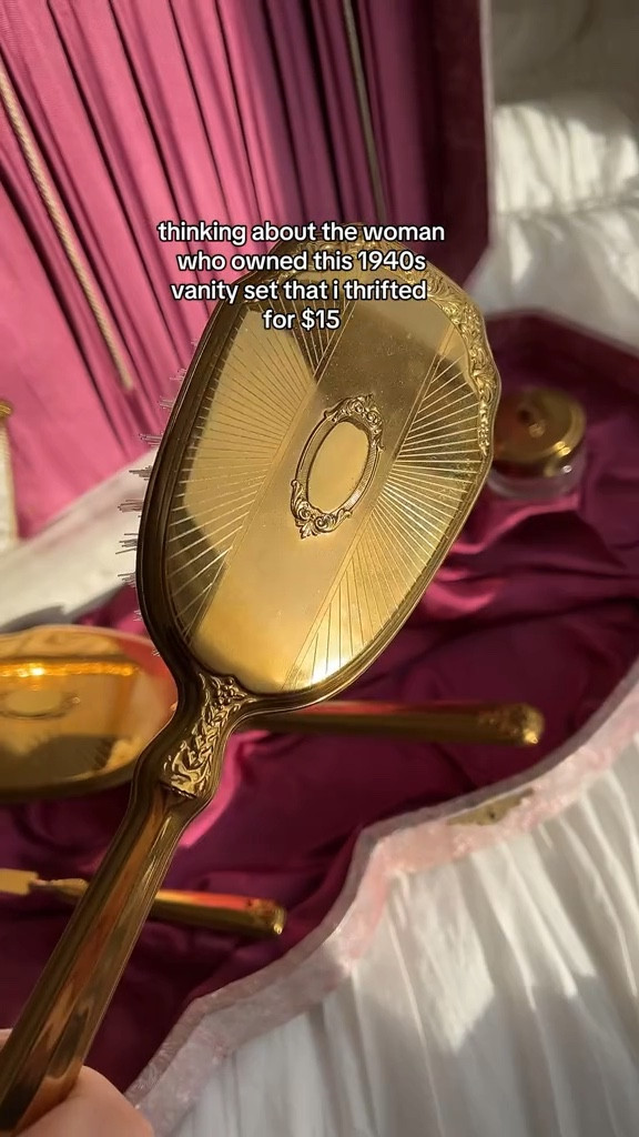 A vintage vanity set would make a great gift for any vintage lover! I found a few beautiful options online that include the original boxes.

#LTKGiftGuide #LTKHoliday #LTKbeauty