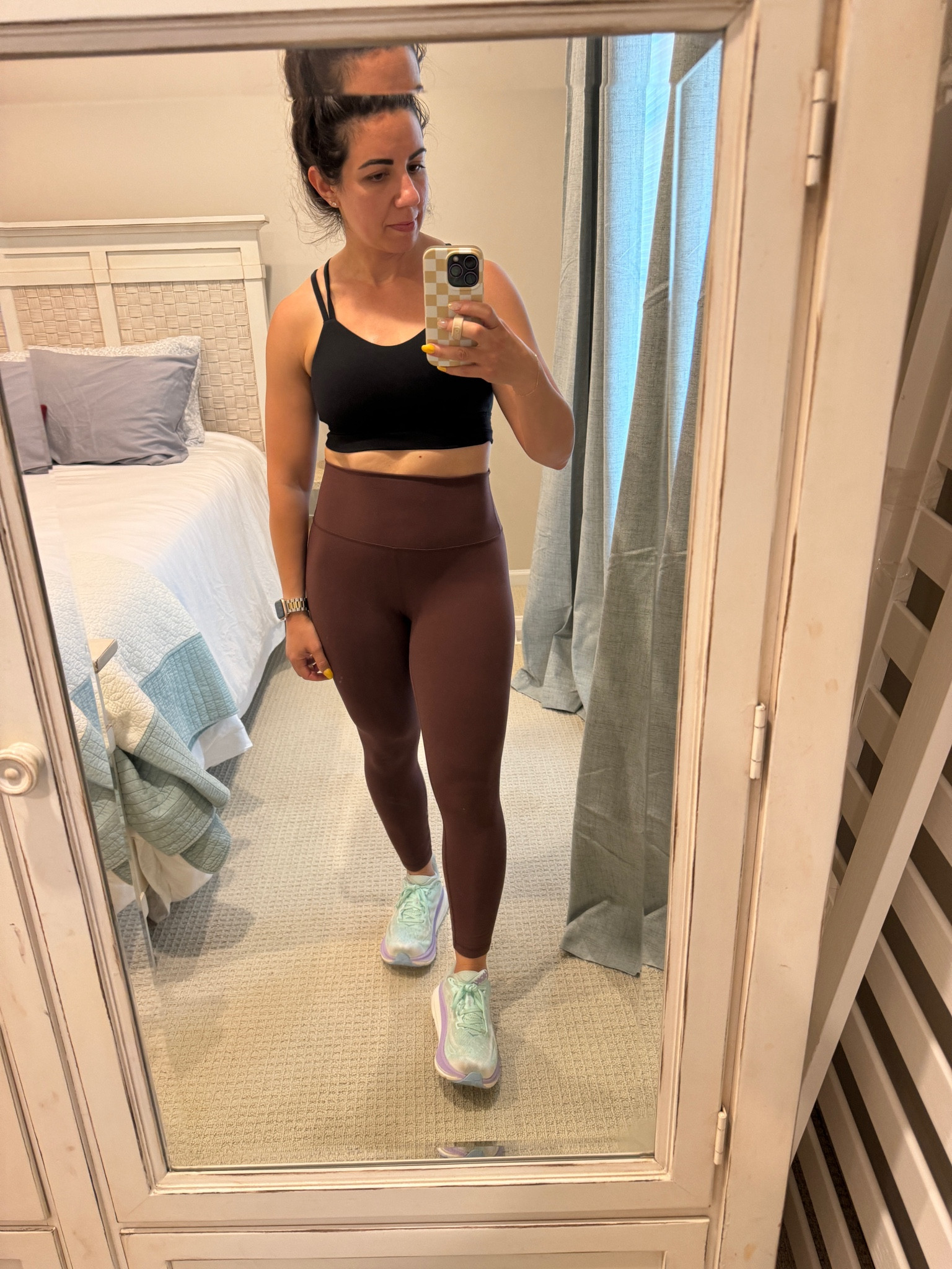 My favorite spots bra with NO INSERTS! Hallelujah! These leggings are buttery soft too. Both from Amazon. 

#LTKFitness #LTKFindsUnder50