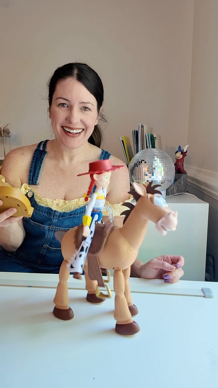 This remote control Bullseye ahead of Toy Story 5 is so much fun! And I had been waiting to get one of the new characters that can fit on him. #momof3

#LTKKids