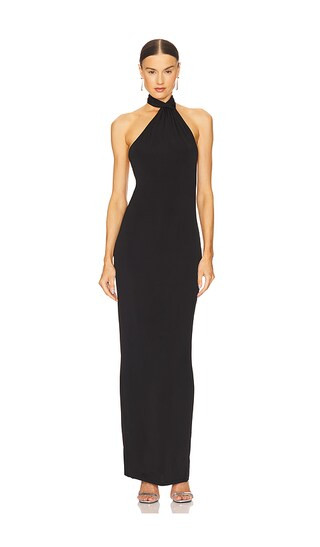 The Violetta Maxi Dress in Black | Revolve Clothing (Global)