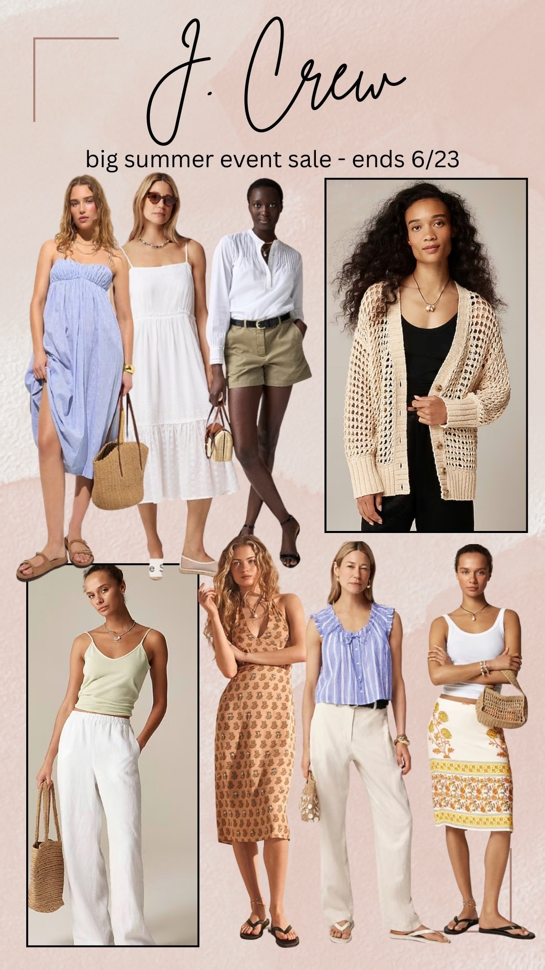 J. Crew Sale! Ending 6/23

Ltkfindsunder50 / ltkplussize / ltkmidsize / LTKstyletip / linen / linen pants / linen dress / linen dresses / cardigan / coastal / coastal style / coastal fashion / summer / summer outfit / summer outfits / pants / dress / dresses / shoes / shorts / mini dress / midi dress / summer dress / summer dresses / j. Crew / j crew / j crew sale / j. Crew sale / sale / sale alert 

#LTKSaleAlert #LTKFindsUnder100 #LTKSeasonal