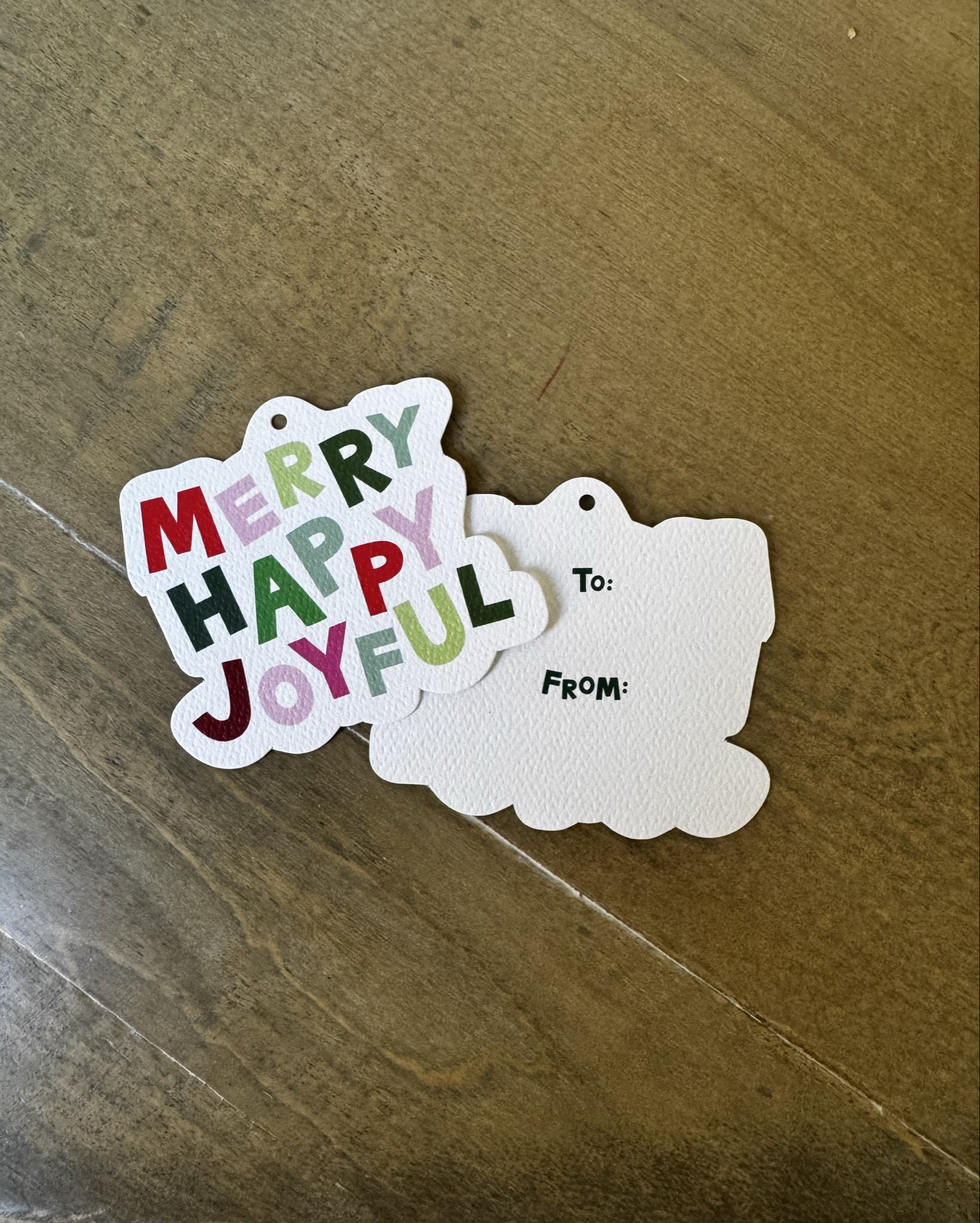 Not in season, but they were in the sale section on Joy Creative Shop’s website, so I stocked up for next Christmas season!

Die-cut Christmas present tags in a fun color way!

Use code JANELLE10 for 10% off. I also tagged a bunch of other fun Christmas items, all on sale!

#LTKHome #LTKSeasonal