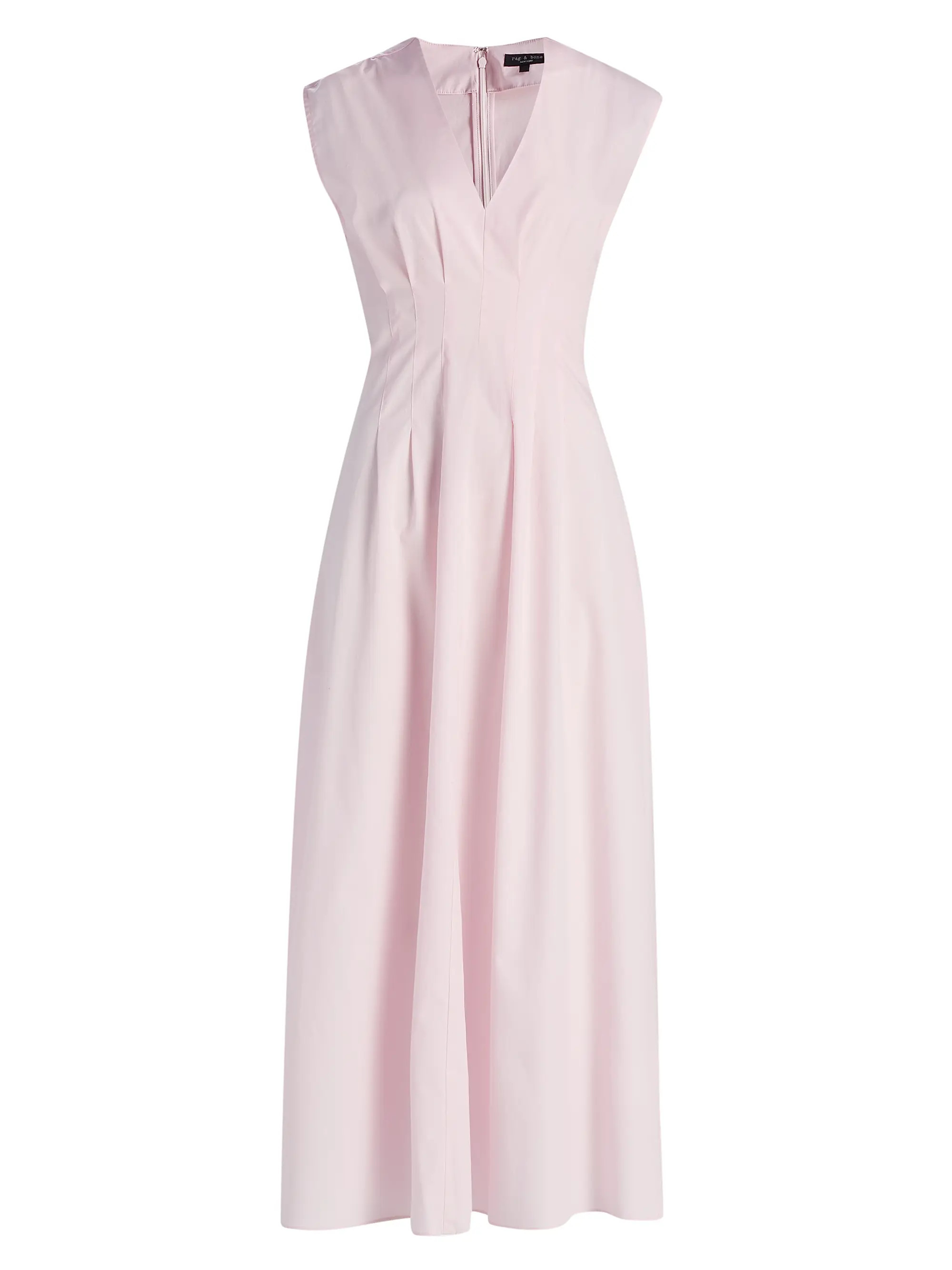 rag & bone Ines Cotton Poplin A-Line Maxi Dress | Saks Fifth Avenue | Saks Fifth Avenue