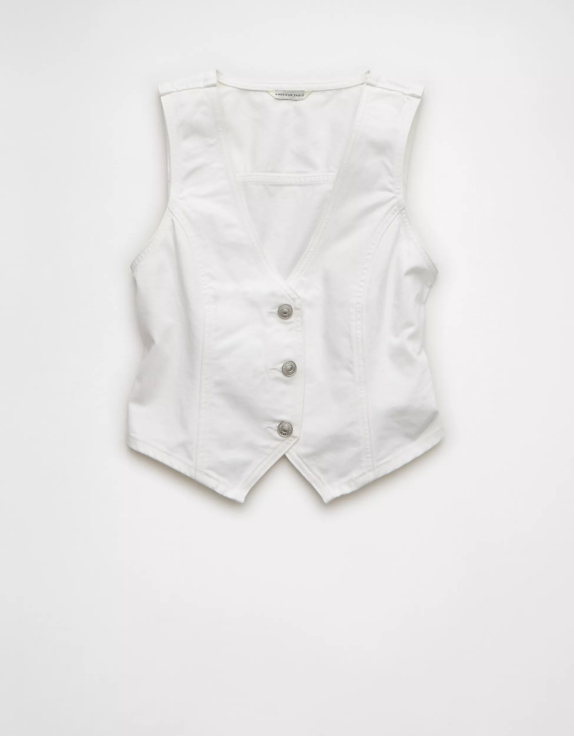 AE Classic Denim Vest | American Eagle Outfitters (US & CA)