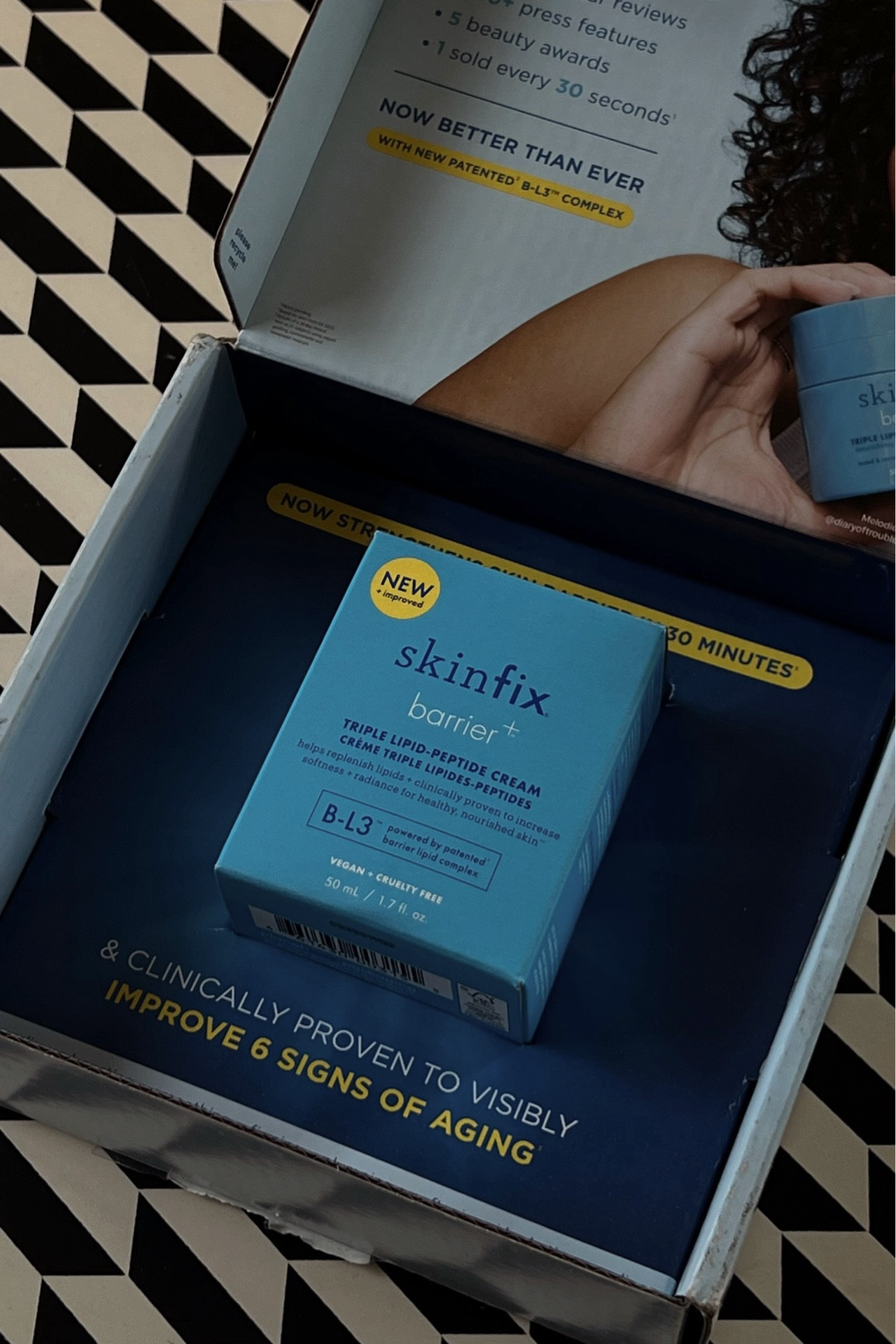 THE SKIN BARRIER EXPERT SINCE 2014
THE BARRIER CREAM THAT SET THE STANDARD
• 2,500+ 5-star reviews
• 500+ press features
• 5 beauty awards
• 1 sold every 30 seconds
NOW BETTER THAN EVER WITH NEW PATENTED' B-L3™ COMPLEX

#LTKsalealert #LTKxSephora #LTKbeauty