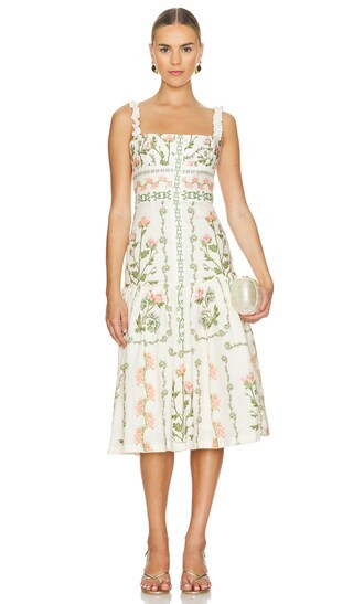 Nispero Oasis Dress in Multicolor | Revolve Clothing (Global)