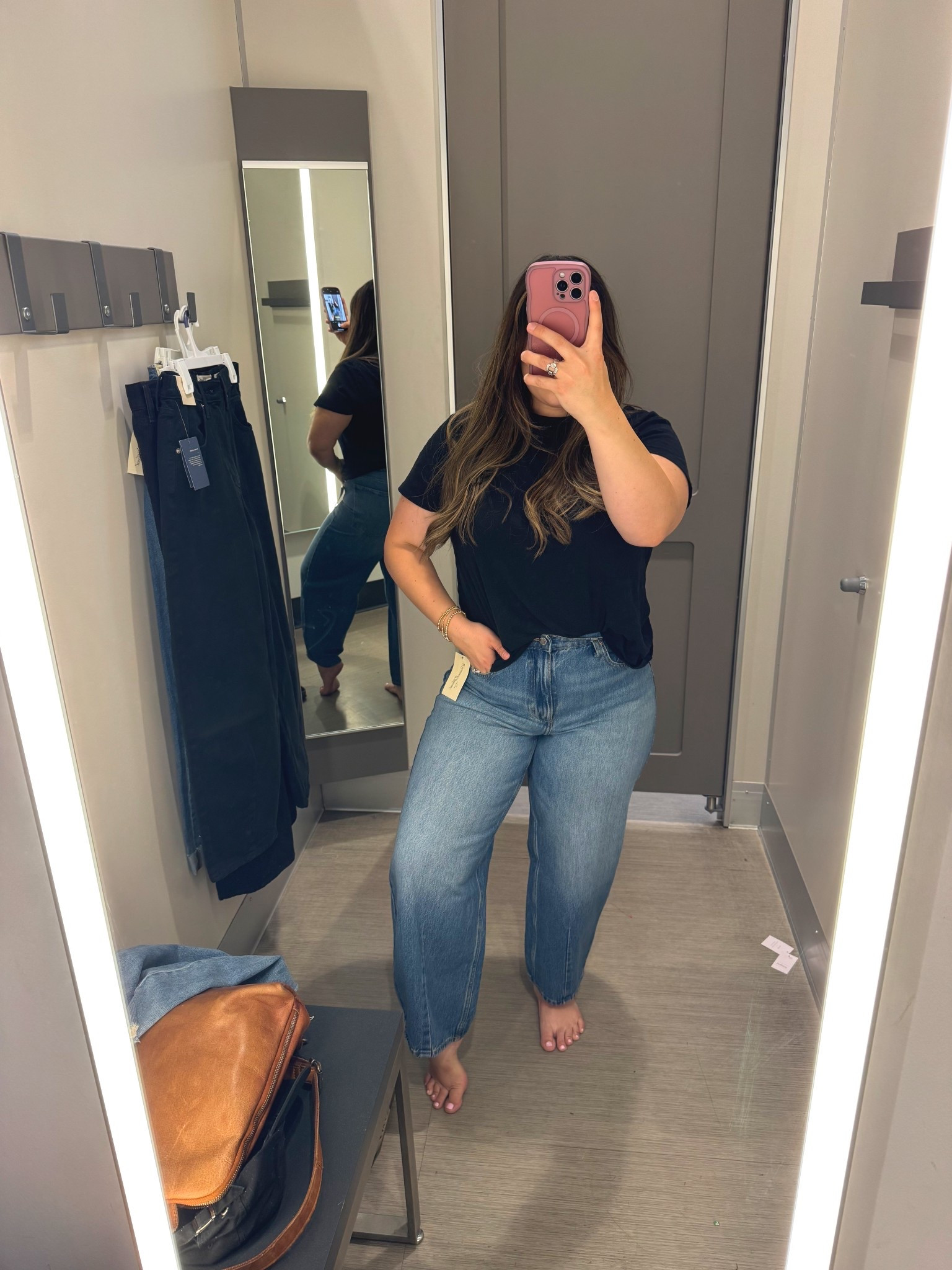 I have been loving barrel jeans lately! I snagged this pair and the black pair for fall. Did a size 10! Also, don’t be like me and pay $28 for them they are on sale right now! 

#LTKU #LTKSaleAlert #LTKFindsUnder50