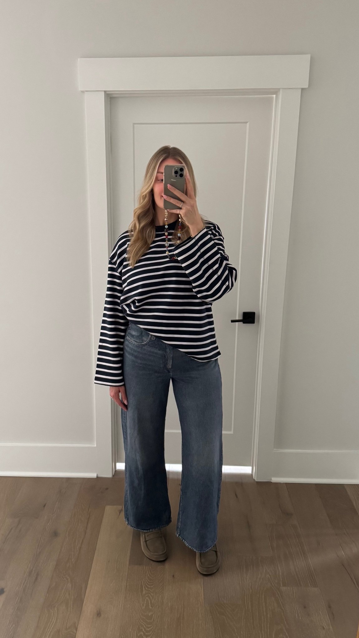 comfy mom life fit 💙 sweats that are 👖 oversized sweatshirt & mules all TTS 

#LTKmomlife