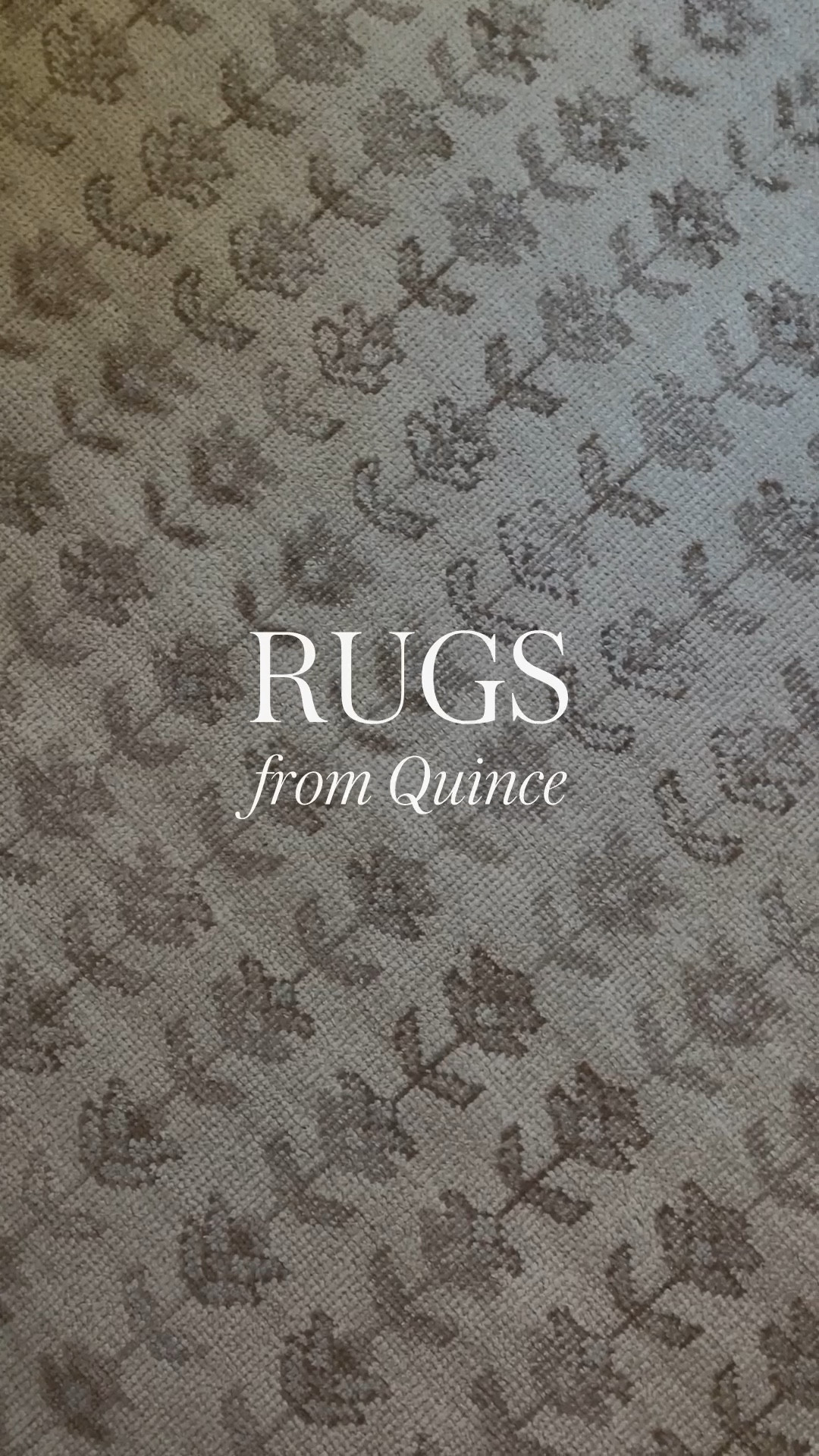 Did you know Quince sells rugs? At a fraction of the cost too! Sharing a few of my favorites - 
@onequince #quincepartner