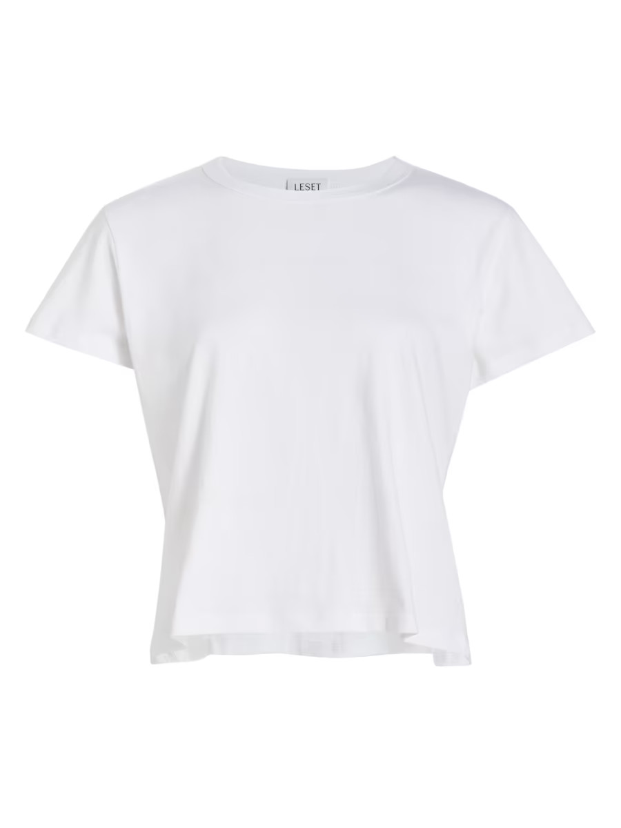 Leset Margo Cotton T-Shirt | Saks Fifth Avenue | Saks Fifth Avenue